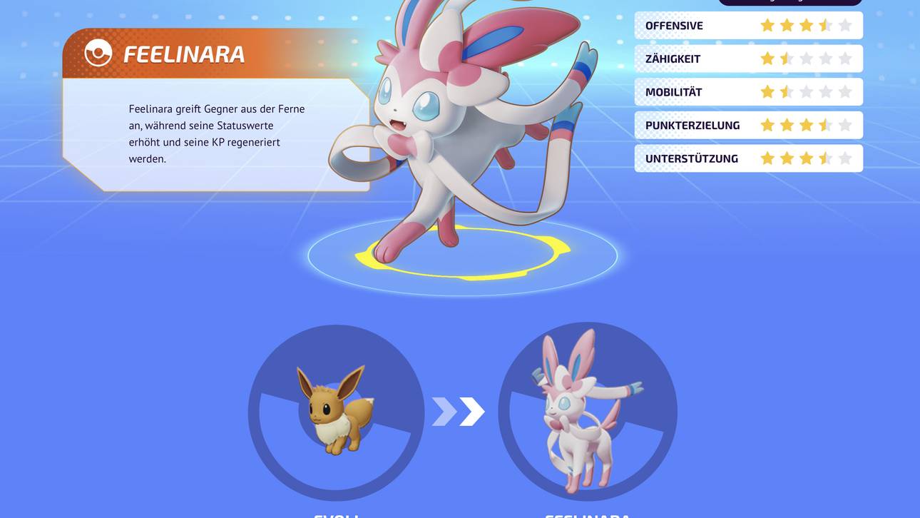 Pokémon Unite Guide: Feelinara Attacken & Items