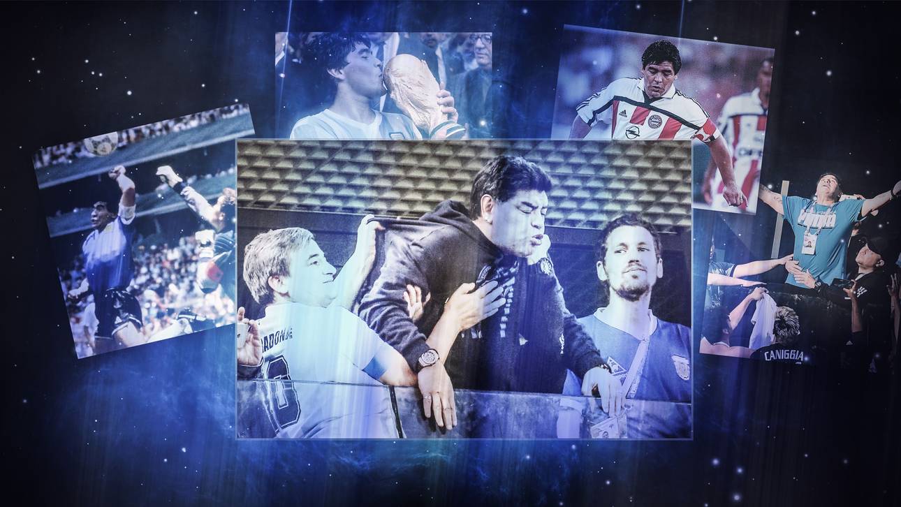 Maradonas bewegte Karriere