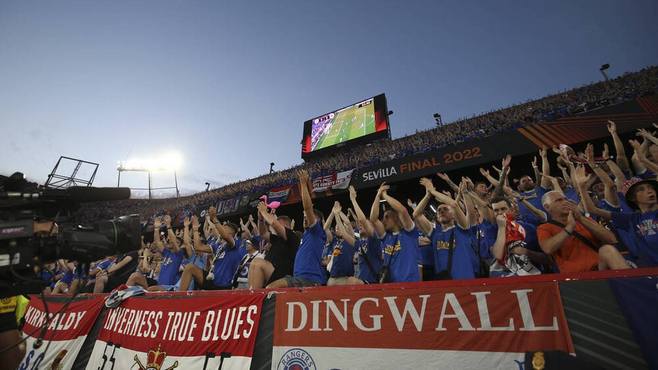 Frankfurt dankt Rangers in Annonce