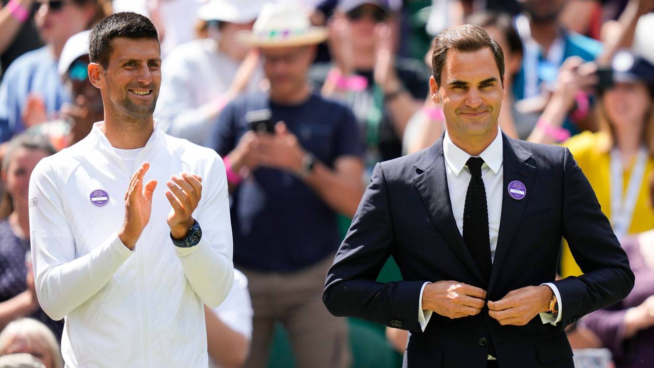 Hier ist Federer noch die Nummer eins