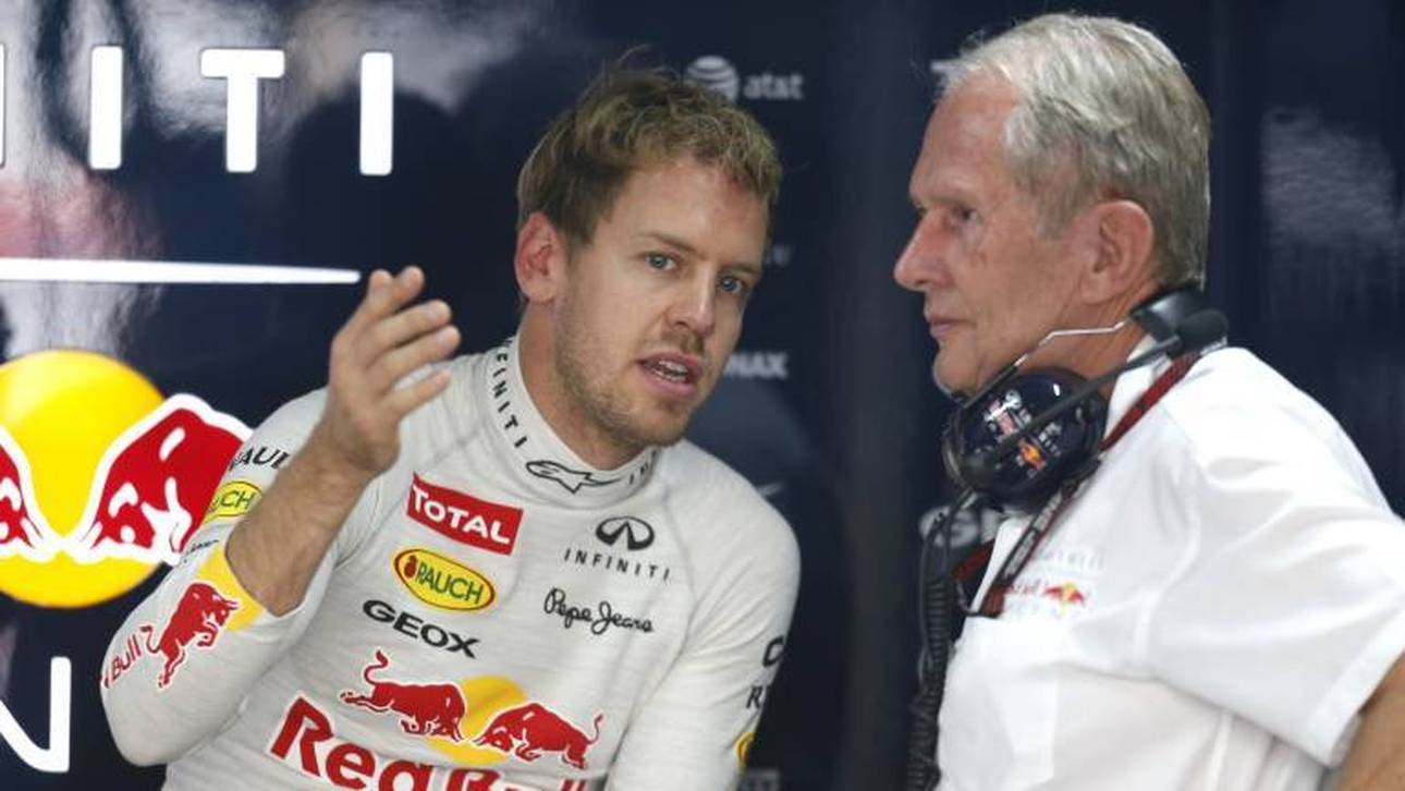 Vettel auf einer Stufe mit F1-Legende