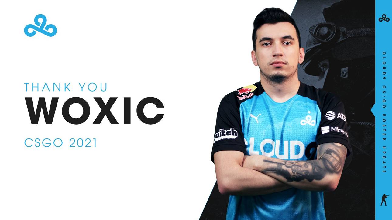 Cloud9 trennt sich von Woxic