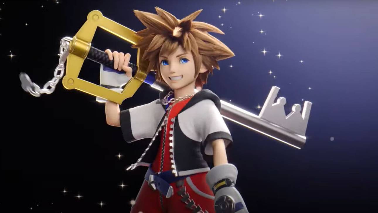 Sora aus Kingdom Hearts tritt Kampf bei