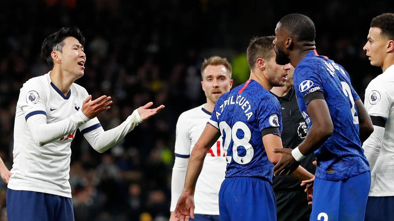 Son fliegt nach Tritt gegen Rüdiger