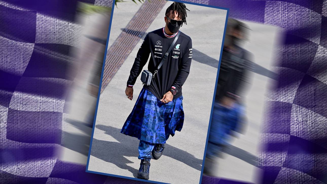 Hamilton sorgt für Hingucker