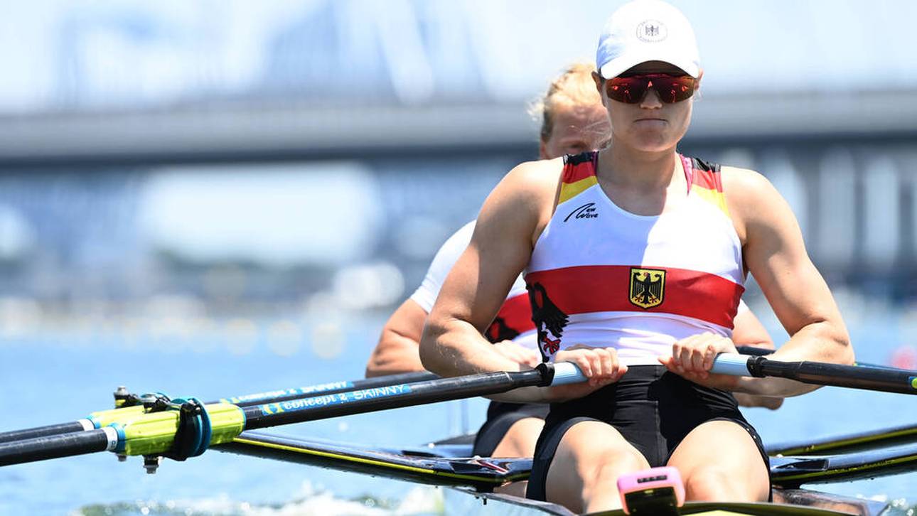 Hitze! Deutsche Ruderin im Rollstuhl