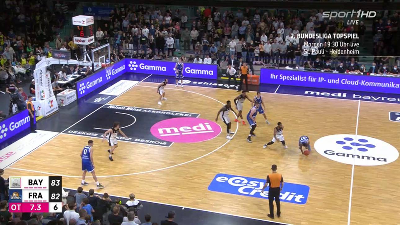 Slapstick-Ende entscheidet Overtime