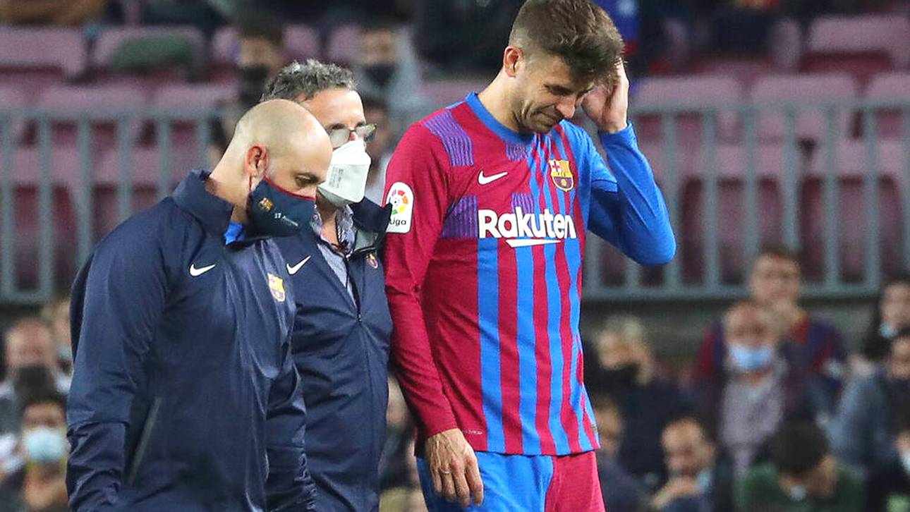 Barca-Krise: Nun fällt auch Piqué aus