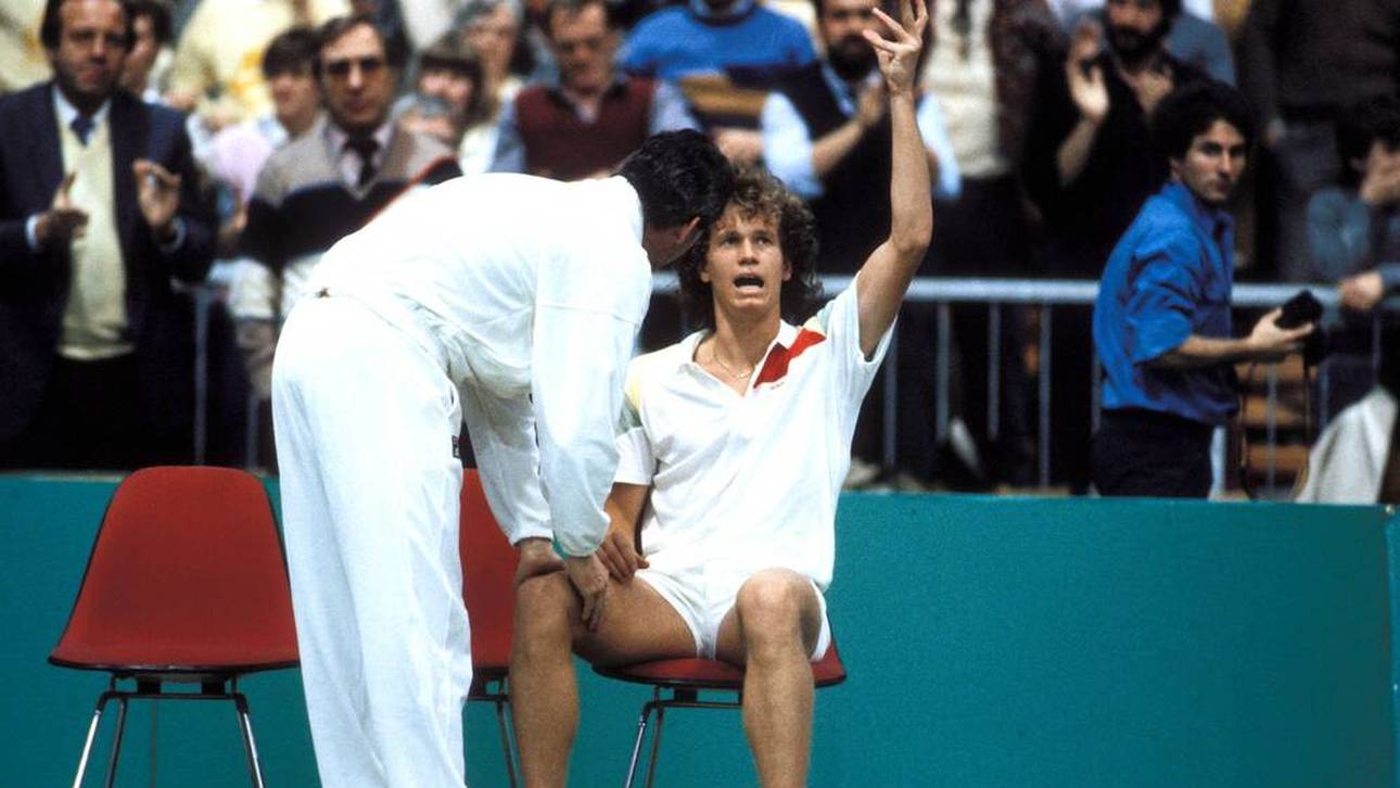 Michael Westphal mit dem damaligen Teamchef Wilhelm Bungert