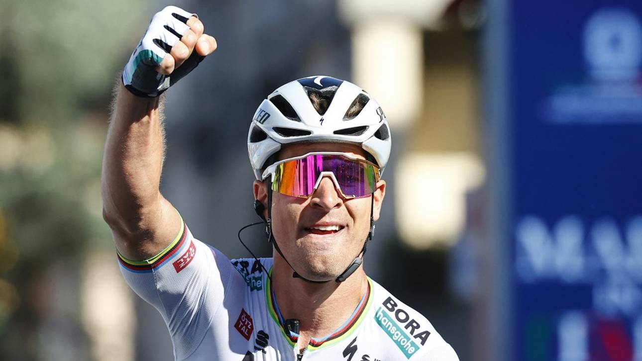 Sagan siegt im Massensprint