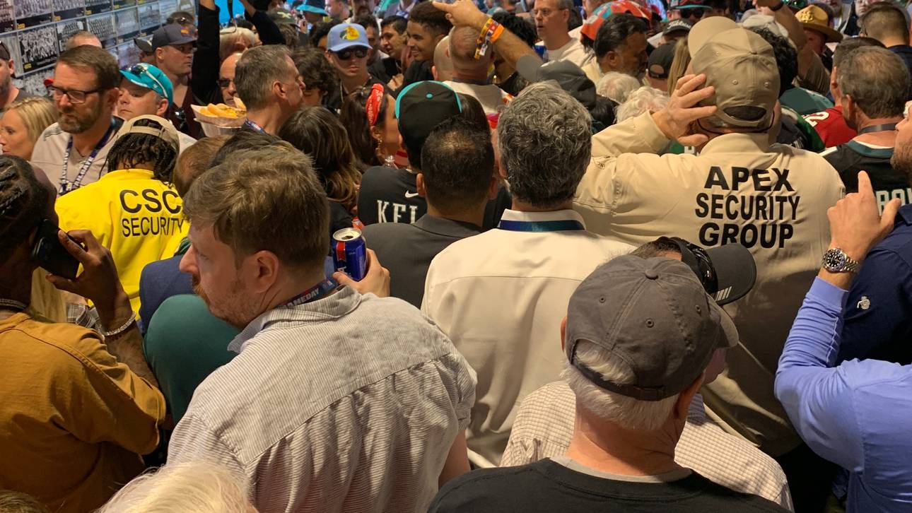 Chaos im Super-Bowl-Stadion