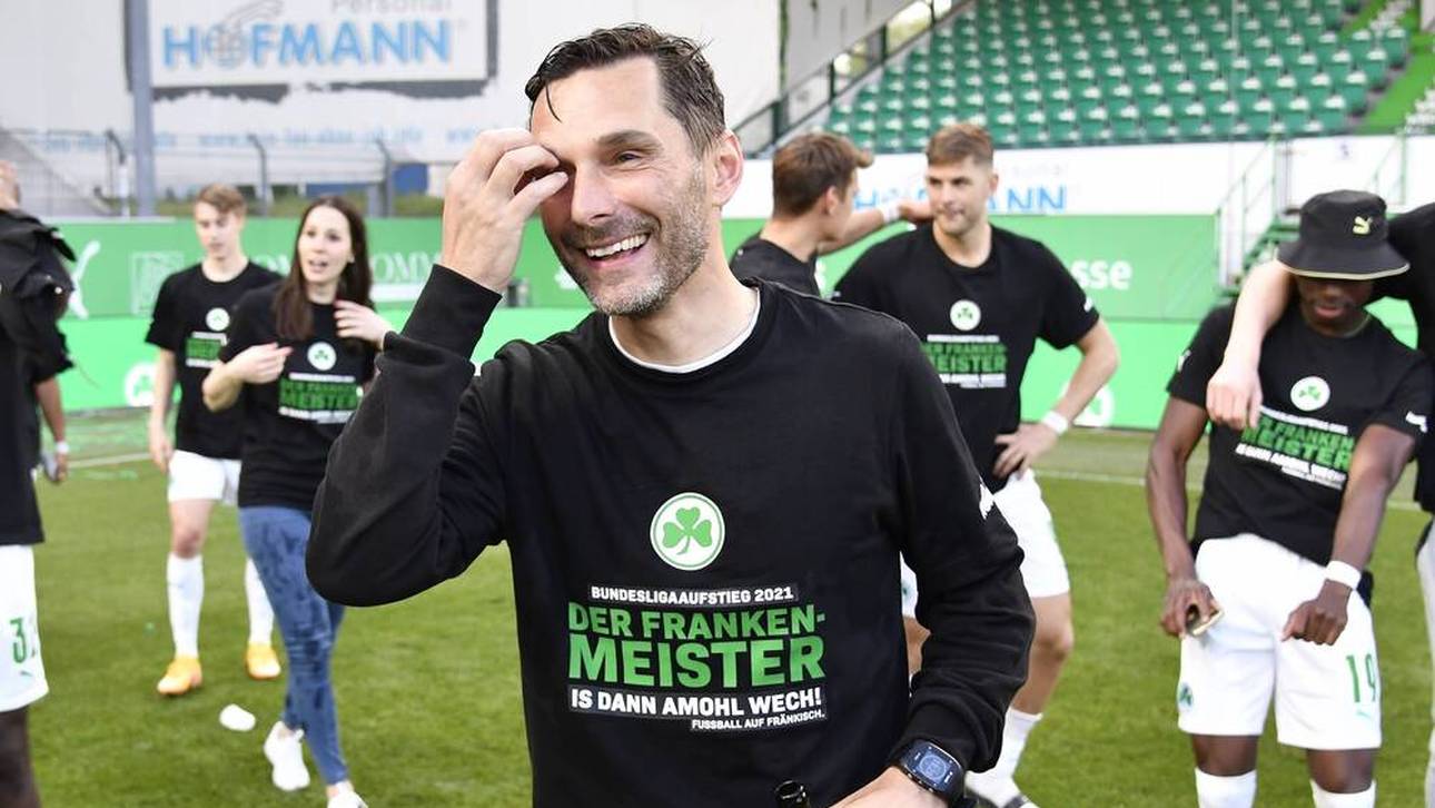 Stefan Leitl führte die SpVgg Greuther Fürth in die Bundesliga