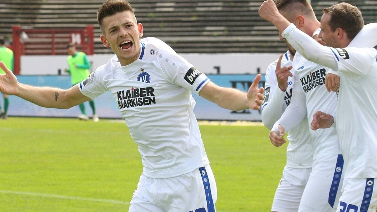 Wanitzeks „Hattrick“ und zwei Eigentore: KSC stürzt Würzburg tiefer in die Krise