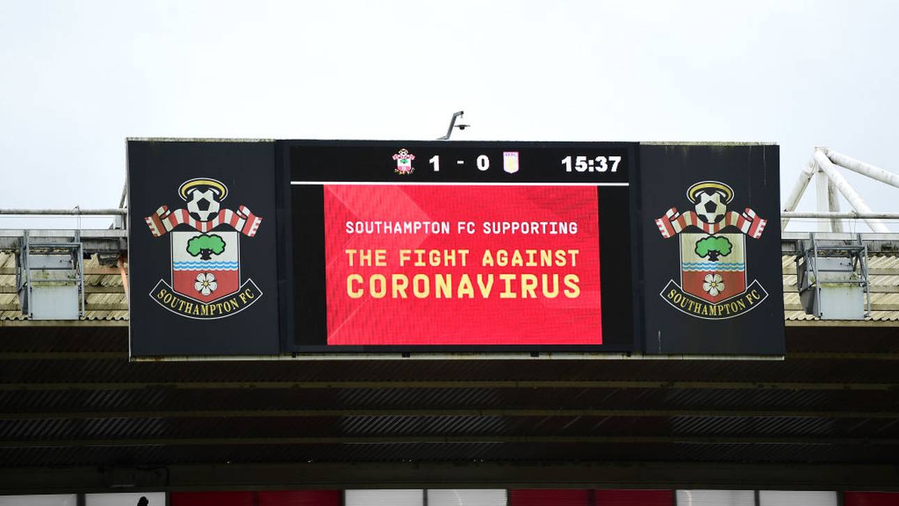 Das Coronavirus ist auch in der Premier League ein Thema