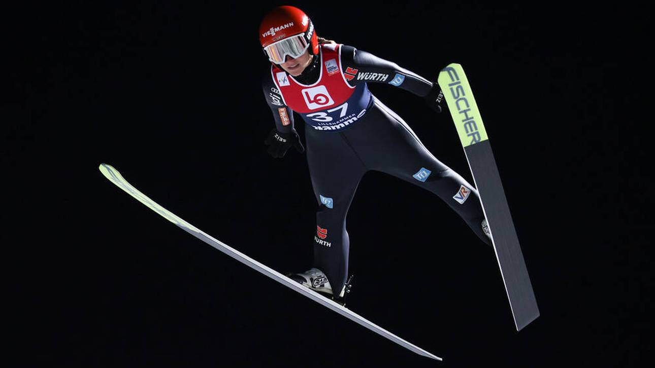 Seltener Erfolg für deutsche Skispringerinnen