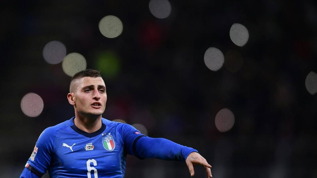 Italien-Kader mit Verratti und Neuling
