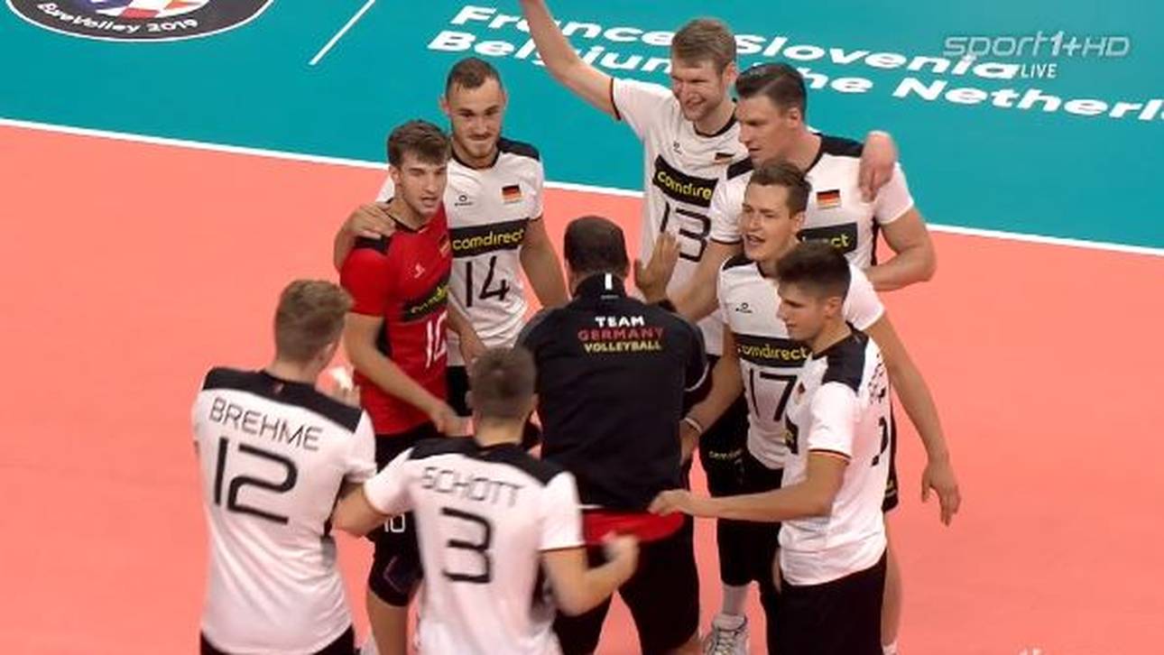 Volleyballer erreichen Achtelfinale