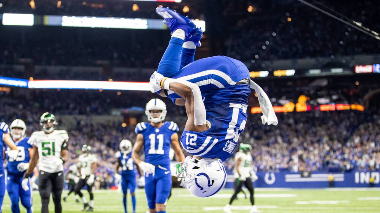 Mega-Finte! Colts führen Jets bei Gala vor