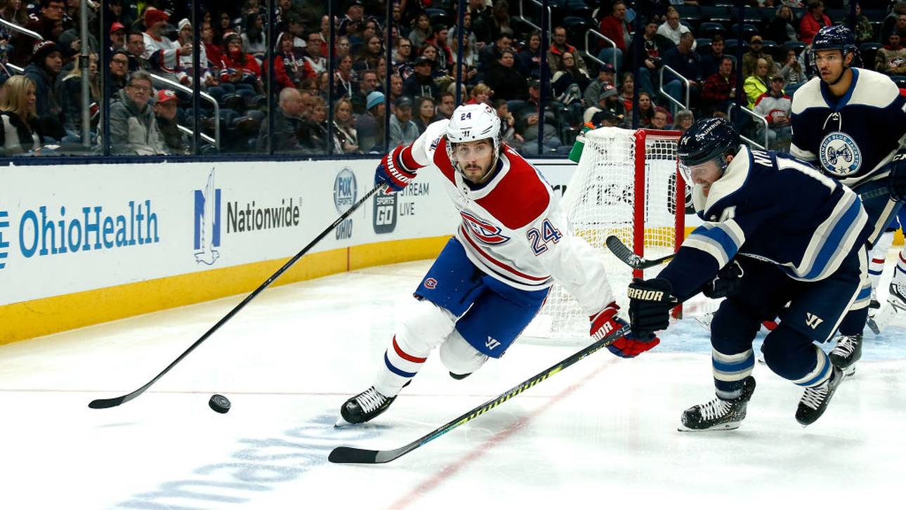 Blue Jackets bei Canadiens gefordert