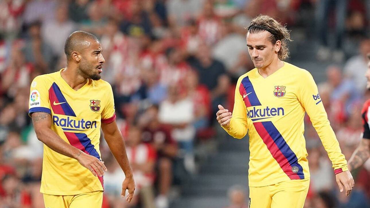 Rafinha (l.) absolvierte 90 Partien für den FC Barcelona