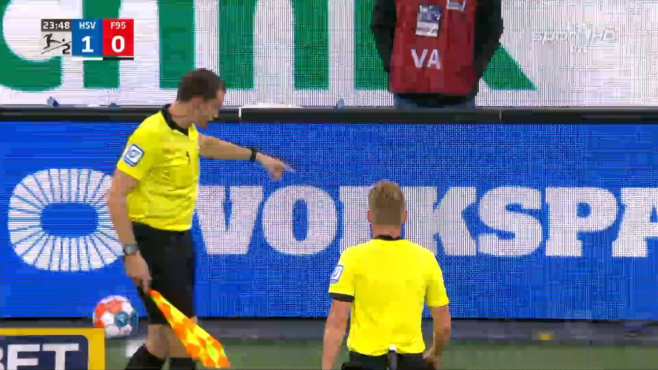 Assistent von Wurfgeschoss getroffen