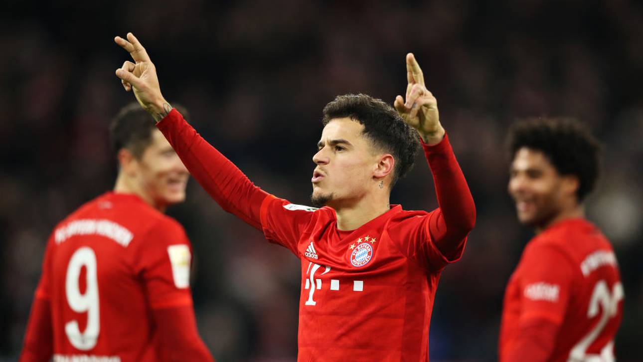 Bayern-Gala dank Coutinho