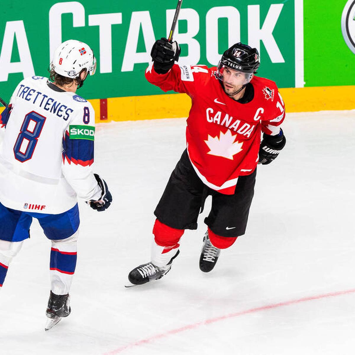 Eishockey Wm Kanada Holt Ersten Sieg Briten Feiern Historischen Dreier