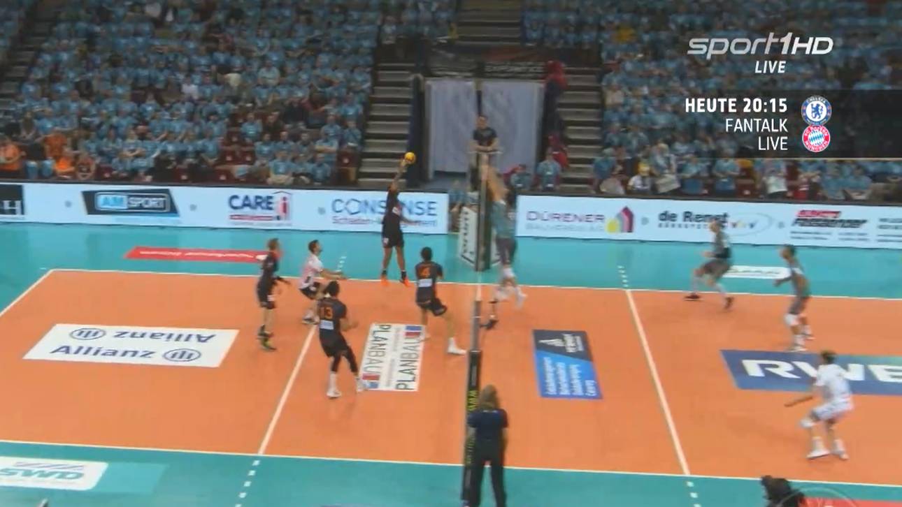 BR Volleys gewinnen Marathon-Match