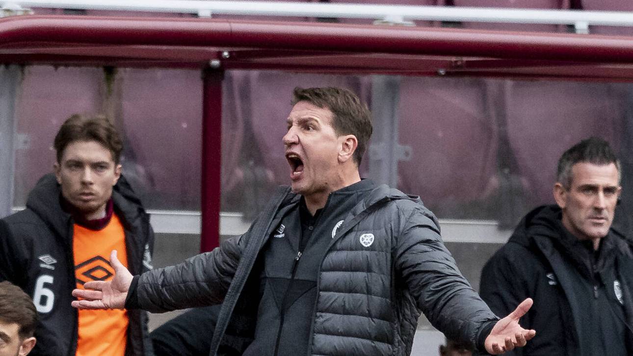 Stendel nicht mehr Hearts-Trainer