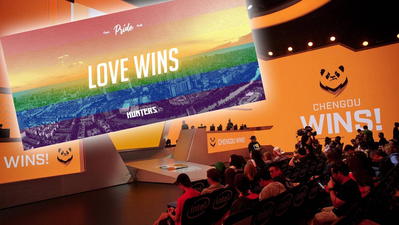 OWL: China-Team feiert Pride Month