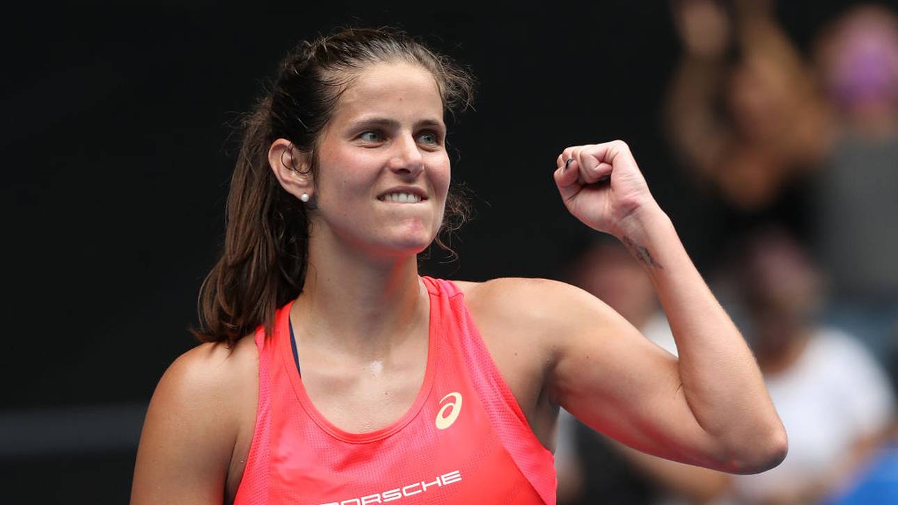 Görges stürmt in Runde drei