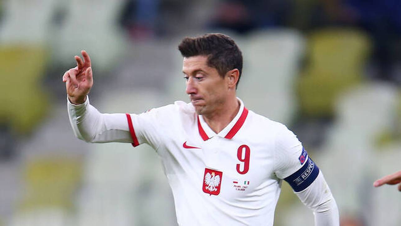 Lewandowski in Polens Startelf