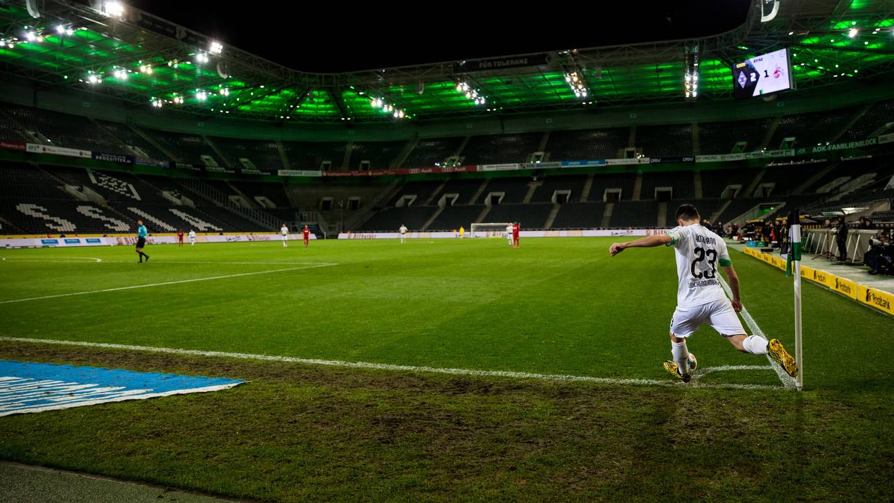 Jonas Hofmann spielte mit Gladbach gegen Köln ein Geisterspiel