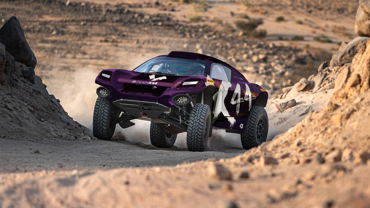 Mit diesem Boliden geht Hamiltons Team X44 in der Extreme E an den Start