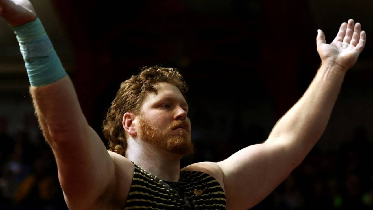 Kugelstoßer verbessert Weltrekord