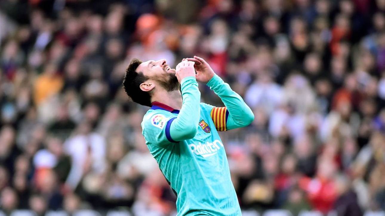 Barca patzt in Valencia