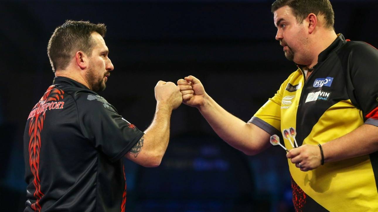 Schindler und Clemens raus – van Gerwen und Price scheitern