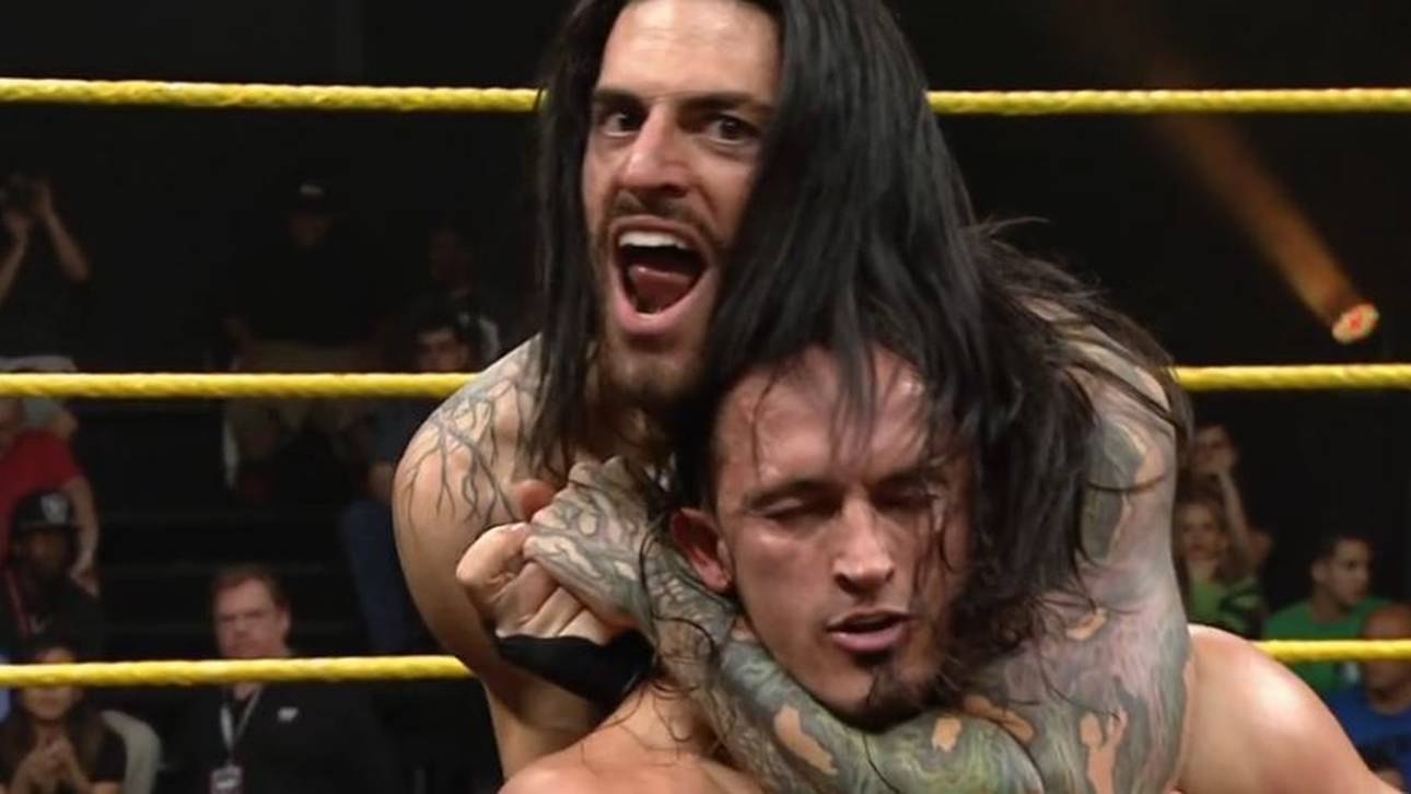 Luchasaurus trat bei WWE NXT als Judas Devlin an