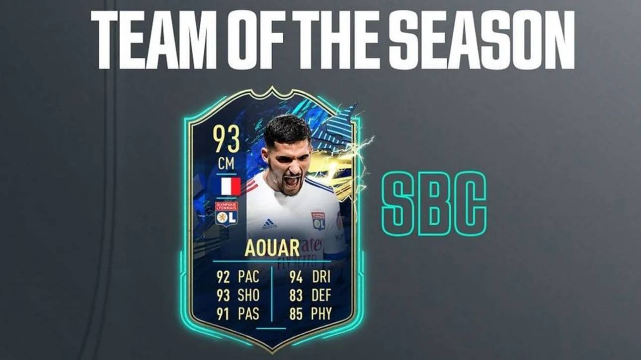 FIFA 21: Aouar als SBC verfügbar