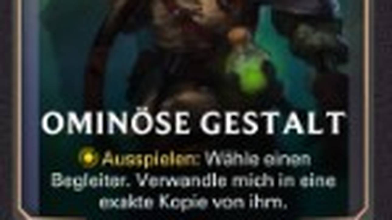 Ominöse Gestalt
