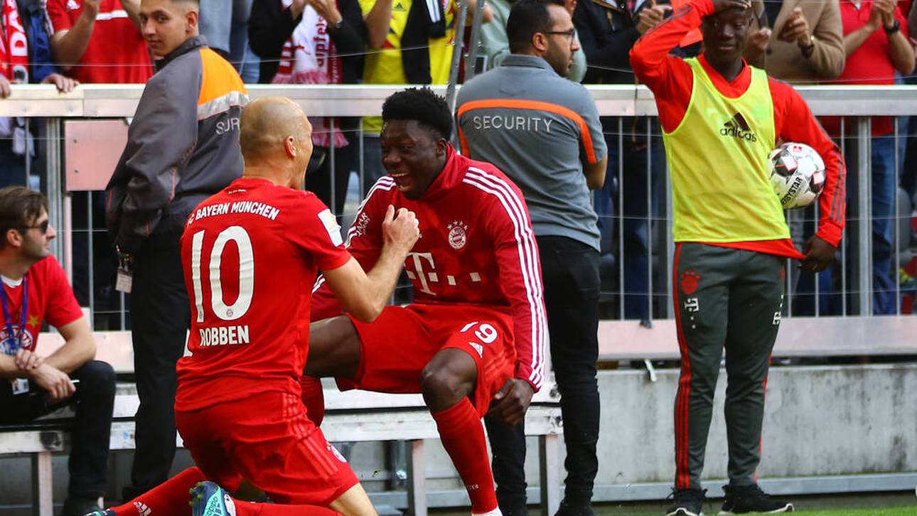 Robben machte Davies fassungslos