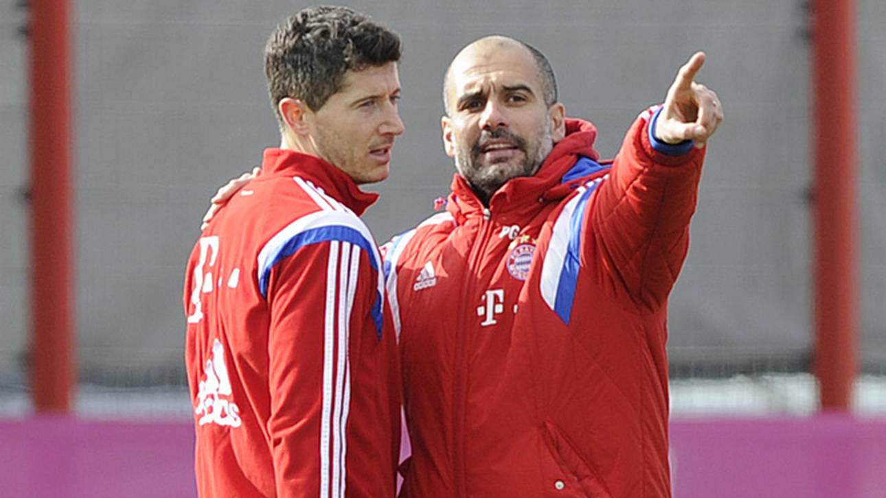 Guardiola äußert sich zu Lewandowski