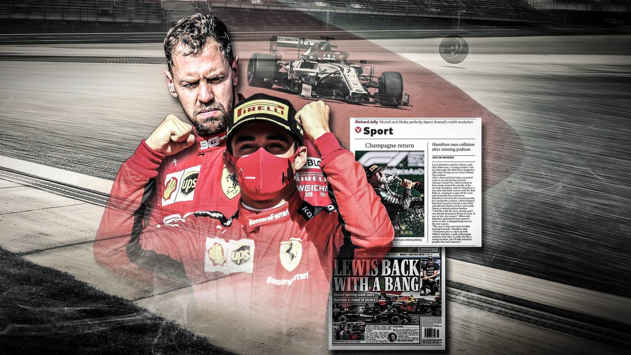 Vettel von Presse abgewatscht
