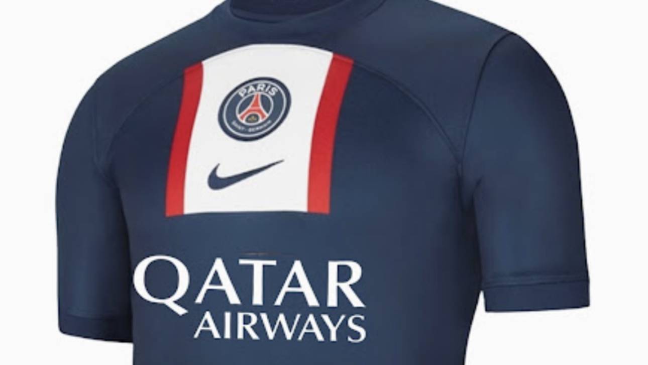 Vermutliches PSG-Heimtrikot 22/23 mit Sponsor
