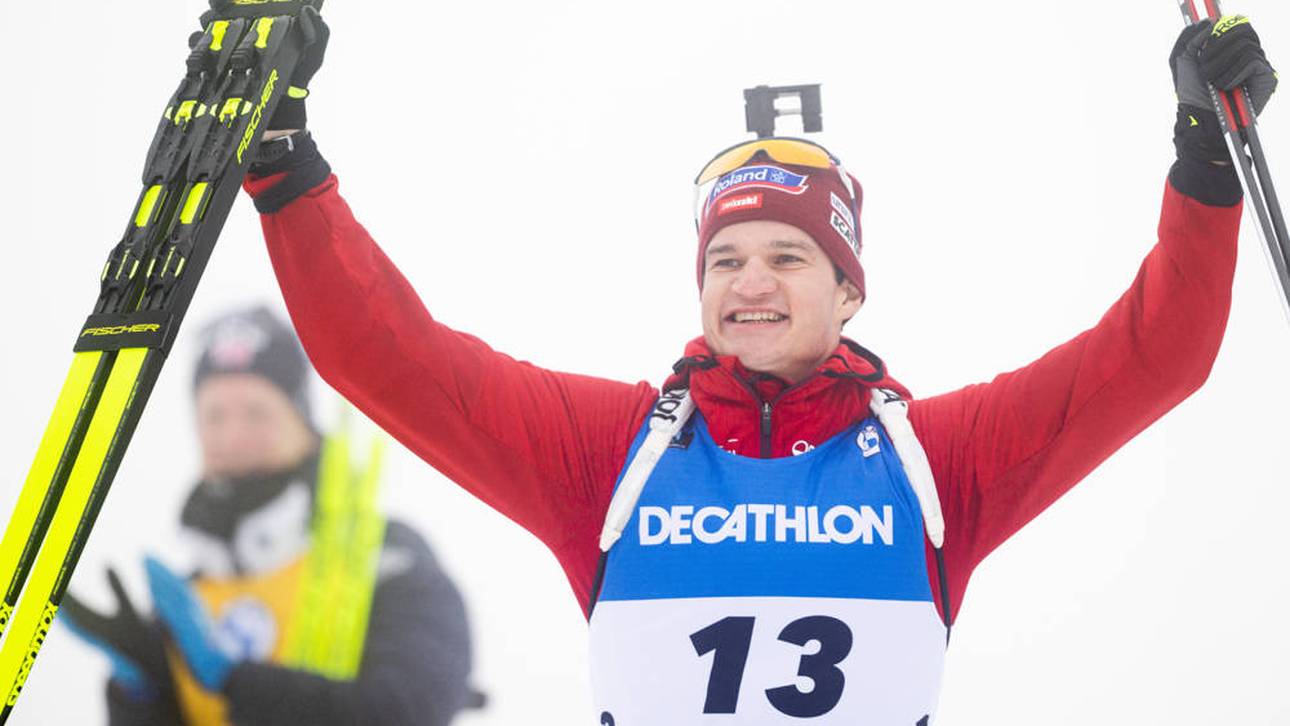 Schweizer Biathlet mit Final-Coup