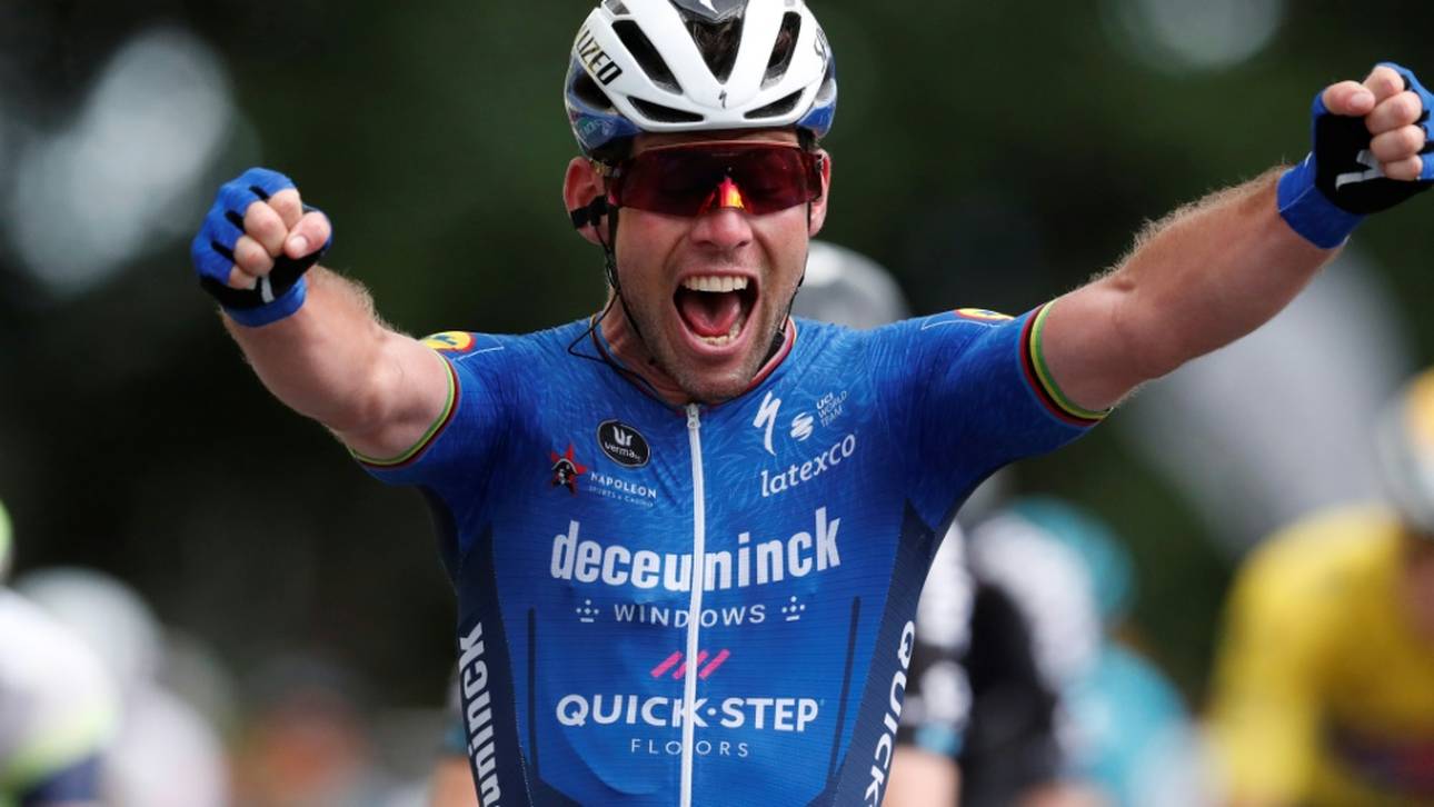 Cavendish gewinnt vierte Tour-Etappe – van der Poel behält Gelb