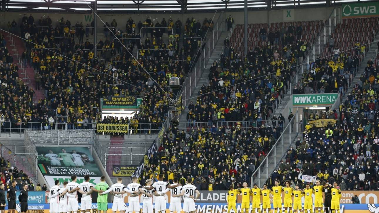 Bundesliga mit besonderer Geste