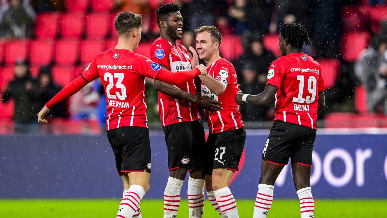 Götze trifft! PSV wahrt Titelchance