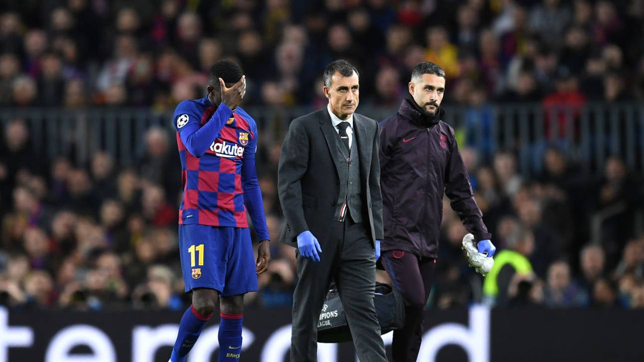 Frühes Ende für Dembélé gegen BVB