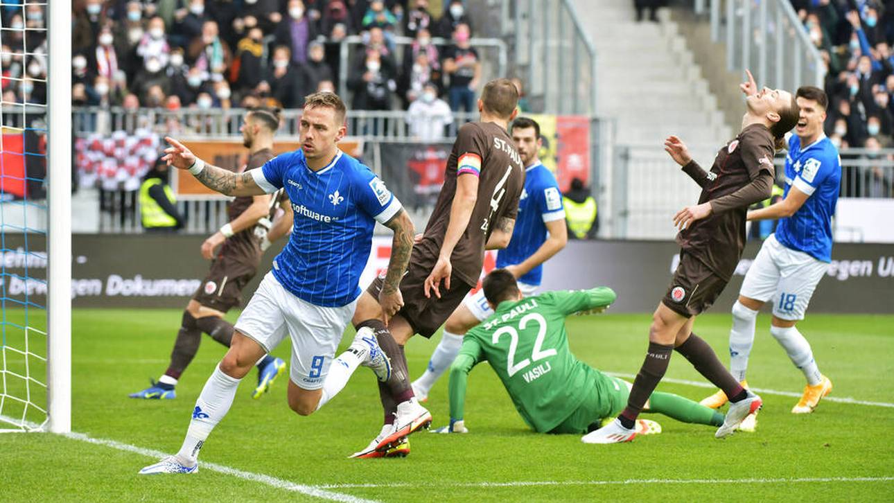 St. Pauli erlebt Debakel in Darmstadt